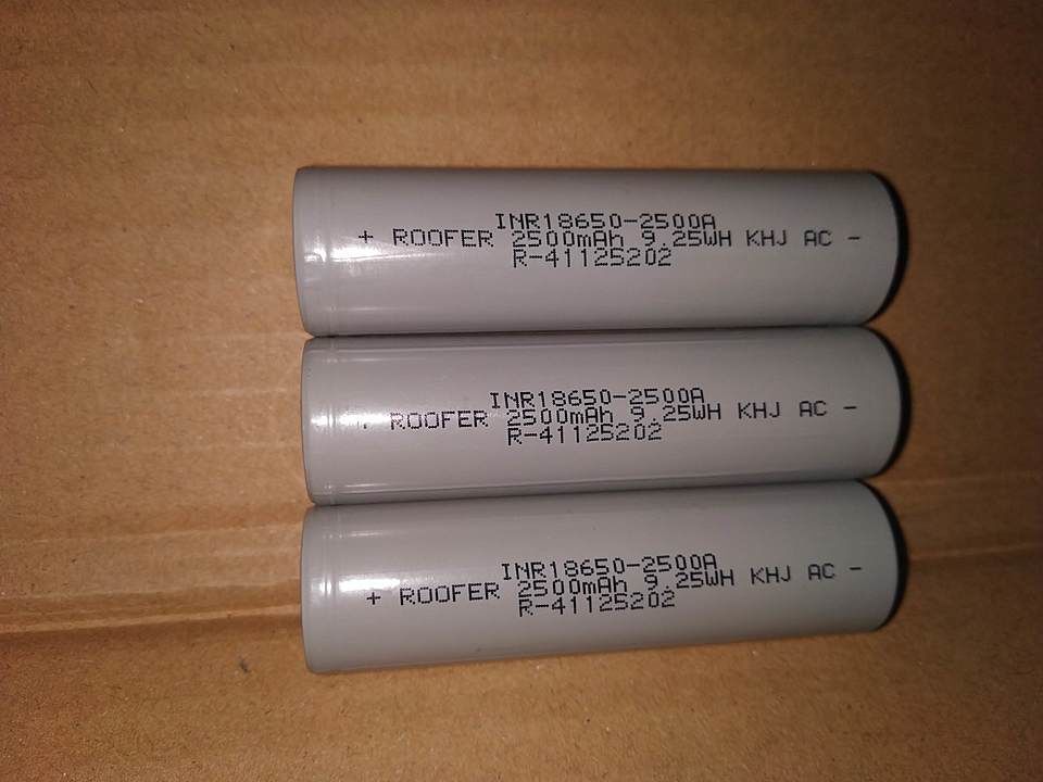 3c roofer lithium ion cell 18650 uploaded by Rudra Enterprise on 12/2/2020