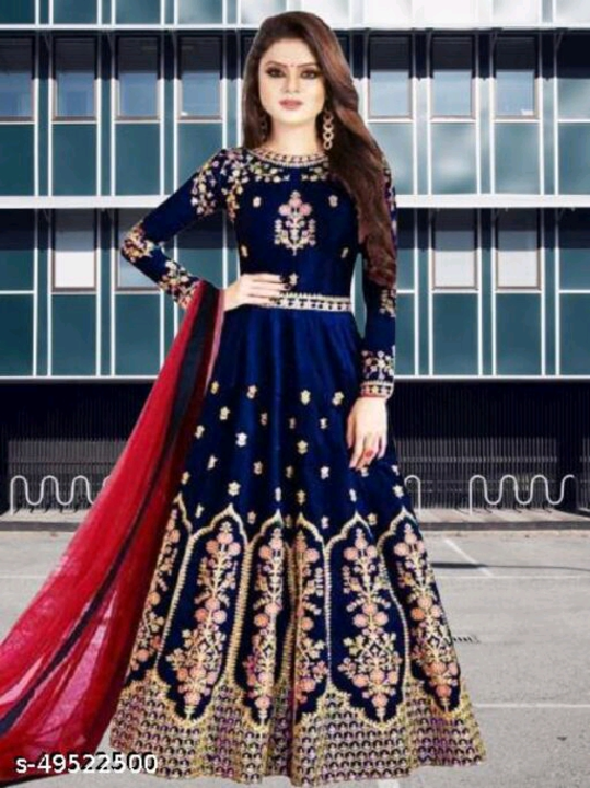 Post image I want 1-10 pieces of Gown at a total order value of 1000. I am looking for Catalog Name:*Aakarsha Attractive Gown*
Fabric: Taffeta Silk
Sleeve Length: Long Sleeves
Pattern: Em. Please send me price if you have this available.