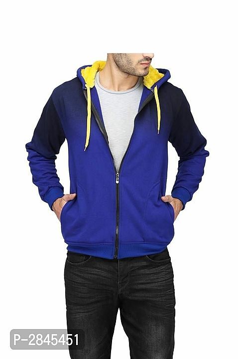 Men's Cotton Blend Solid Hooded Sweatshirt
 uploaded by business on 12/2/2020