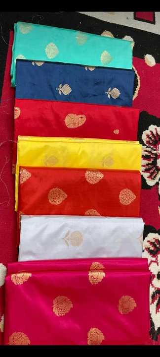 Pure silk suit dupatta three piece set  uploaded by Tanzeb creation handloom banarsi saree on 8/26/2022