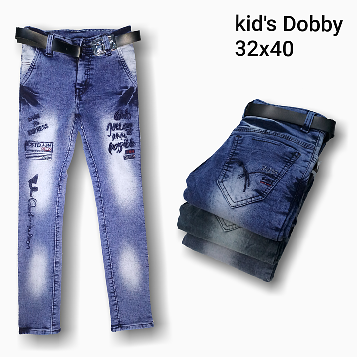 Kids jeans 32x40 towel wash uploaded by Way 2 Jeans on 12/2/2020