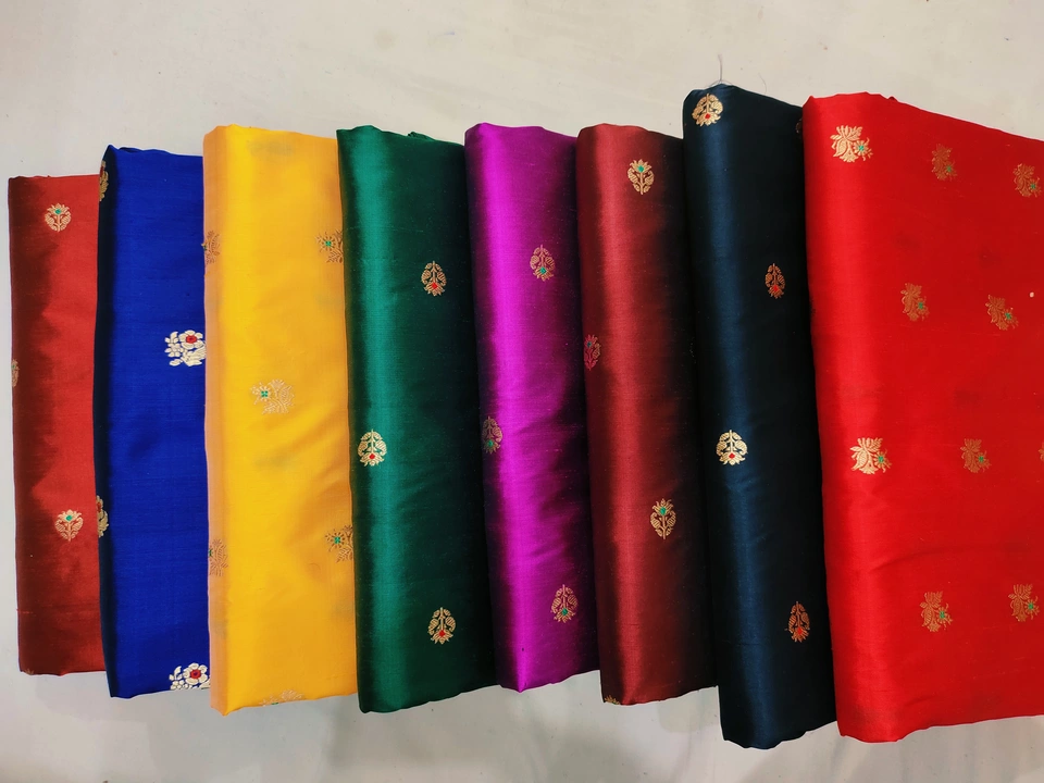 Katan silk fabrics  uploaded by Ishan fabrics on 8/26/2022