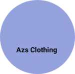 Business logo of Azs clothing