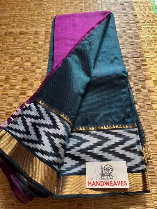 🌹🌹 Mangalagiri handloom silk sarees 🌹🌹 uploaded by business on 8/26/2022