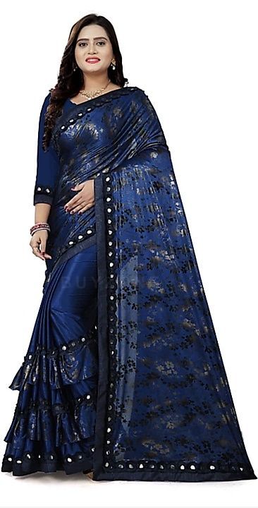 Buyzone Letest lycra Rich Sarees  uploaded by business on 5/3/2020