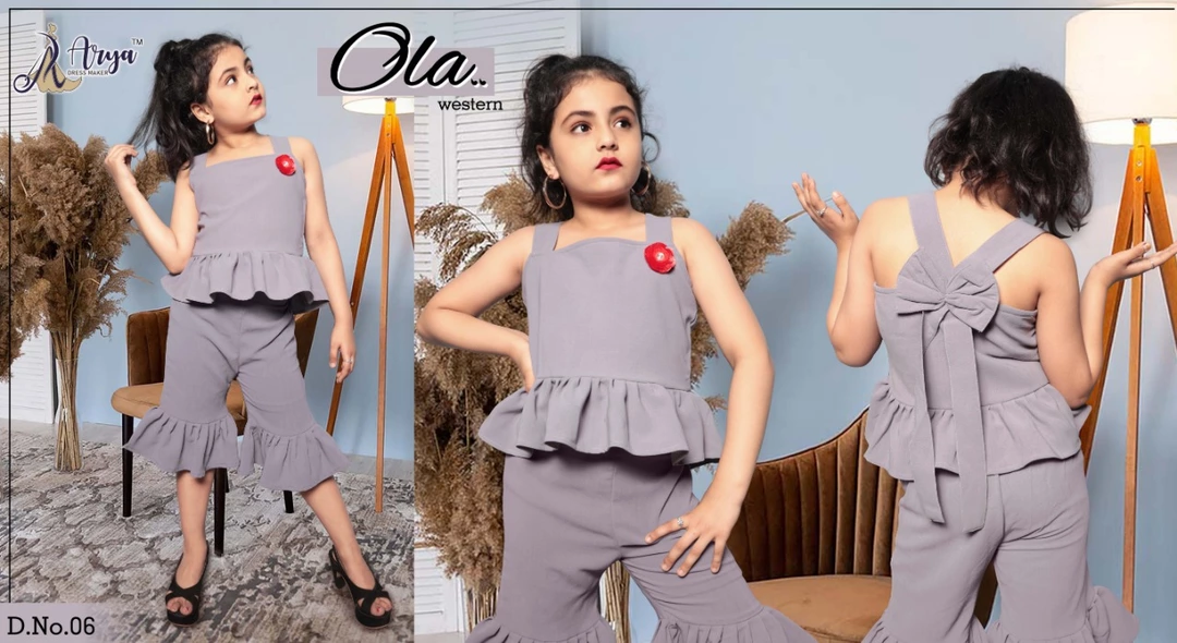 🦆 Ola western children's baby uploaded by SODHA HANDICRAFTS AND GARMENTS on 8/27/2022