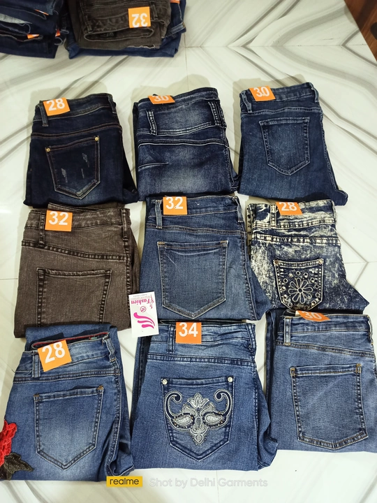 Product image with price: Rs. 99, ID: ladies-branded-denim-jeans-a2766d14