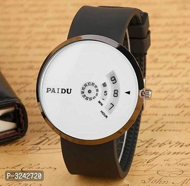 Men's stylish watch uploaded by business on 12/3/2020