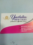 Business logo of Yashika BOUTIQUE