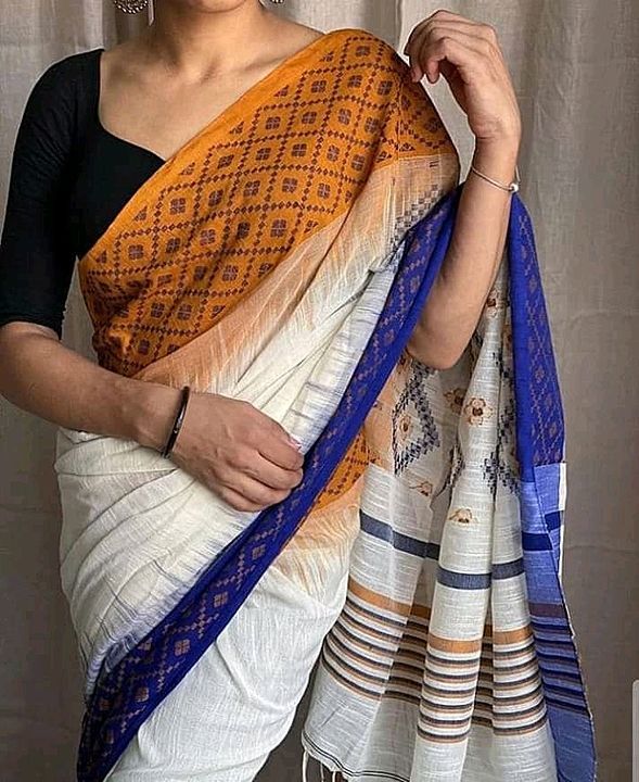 Exclusive Cotton Muslight Premium Quality Saree with Running Blouse Piece  uploaded by Exclusive Collection  on 12/3/2020