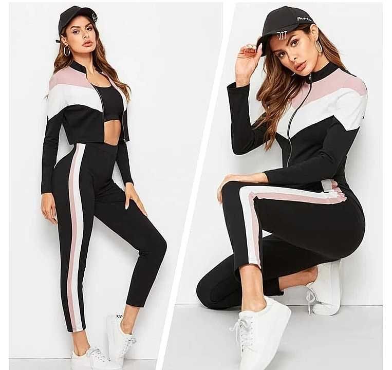 Track suit uploaded by Girls fashion on 12/3/2020