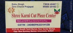 Business logo of Shree karni cut piece centre