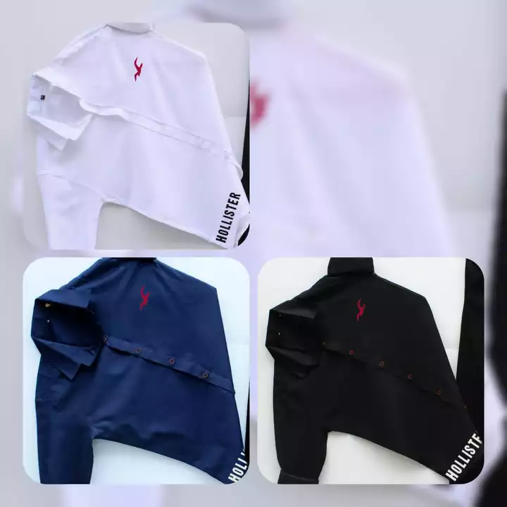*Hollister®️  SHIRTS*

💫 *High QUALITY  Full sleeves Designer SHIRTS*💫

💫 *Size: M L Xl* 
💫  uploaded by business on 8/27/2022