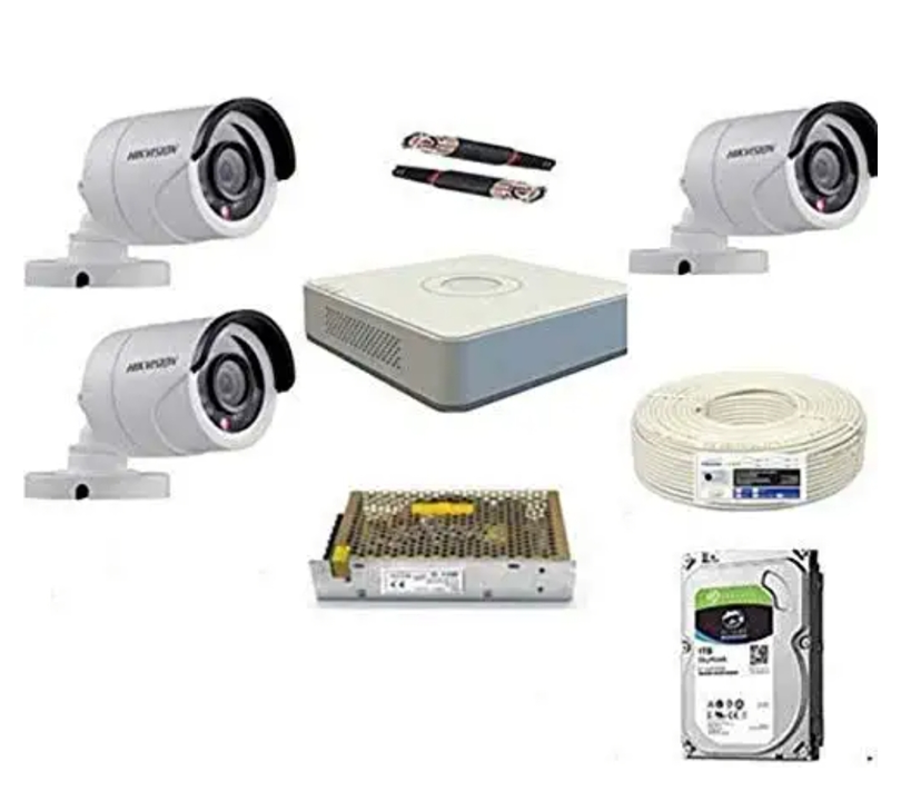 HIKVISION 4CH KIT  uploaded by Sangeeta security on 8/27/2022