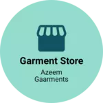 Business logo of GARMENT STORE