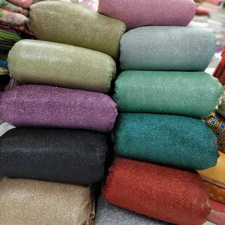 Imported glitter lycra fabric ( BONDING ) uploaded by Rashi fashions on 8/28/2022