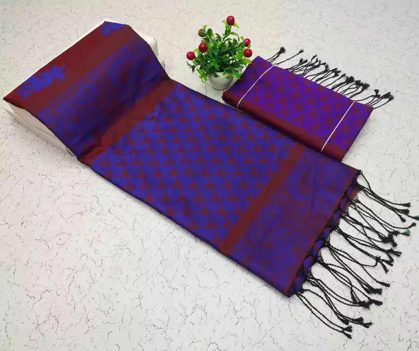 Soft silk cotton sarees uploaded by Mps silks sarees Manufacturing  on 8/28/2022