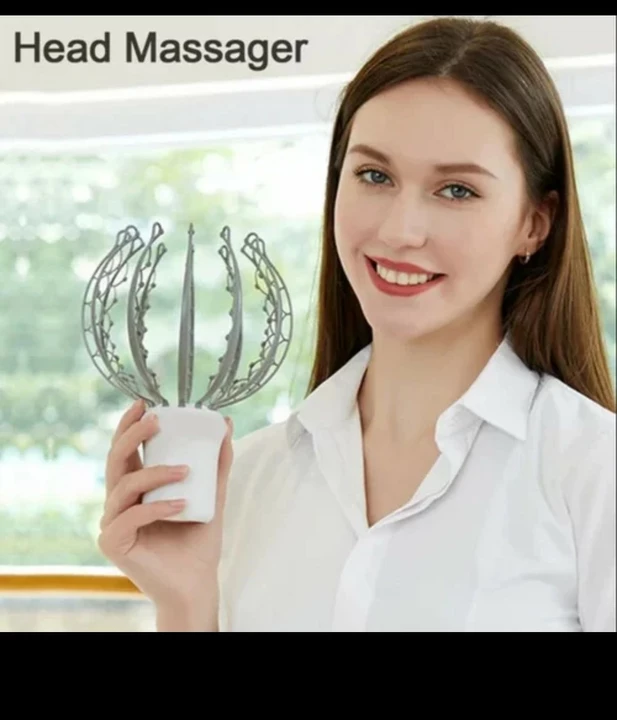 ELECTRIC OCTOPUS CLAW SCALP MASSAGER STRESS RELIEF THERAPEUTIC HEAD SCRATCHER uploaded by H&K INTERNATIONAL on 8/28/2022