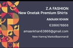 Business logo of New Onetak Premium Shirts