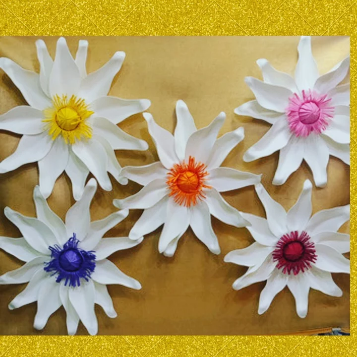 Beautiful handmade decorative flowers  uploaded by Samika Gautam on 8/28/2022