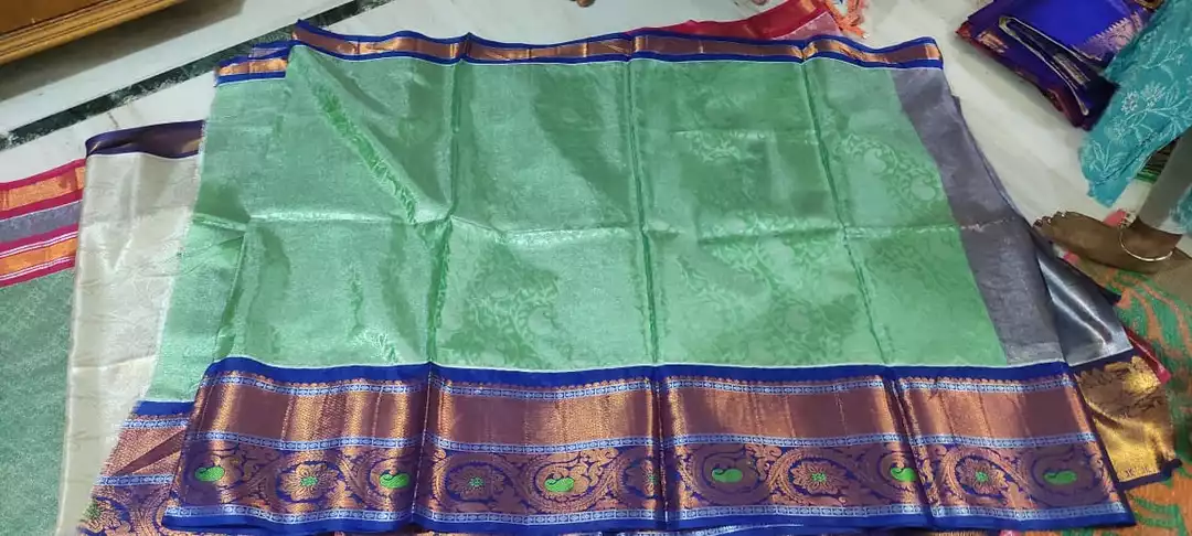 Heavy border all over buta pattu sarees uploaded by Sri Venkateswara handlooms on 8/28/2022