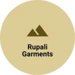 Business logo of Rupali garments