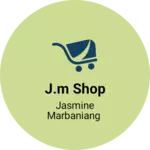 Business logo of J.M shop