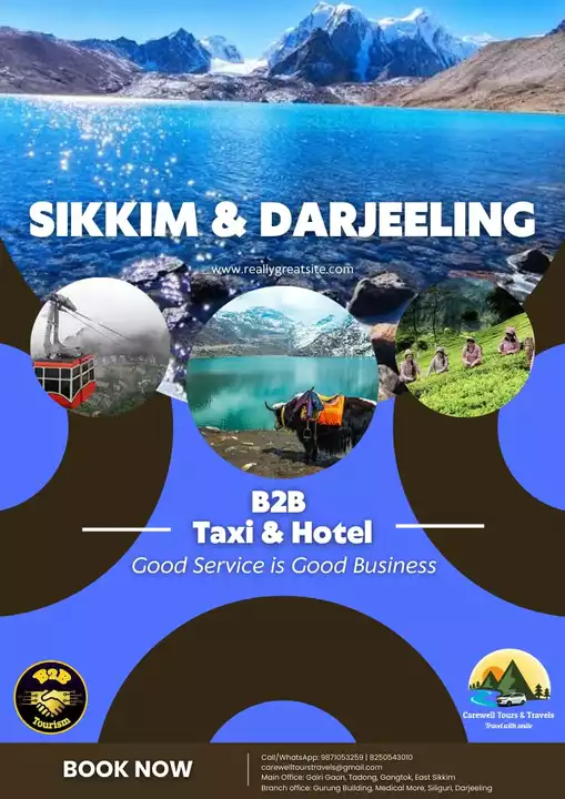 Sikkim & Darjeeling Transportation & Hotel  uploaded by Carewell Tours & Travels on 8/29/2022