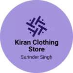 Business logo of Kiran clothing store