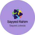 Business logo of Sayyed rahim