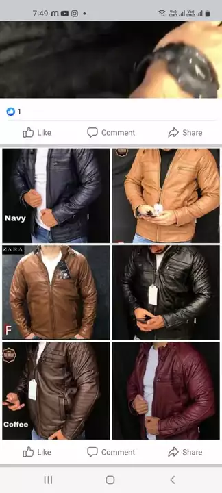 Post image I want 50 pieces of Leather jackets zara brand any body having this msg me .