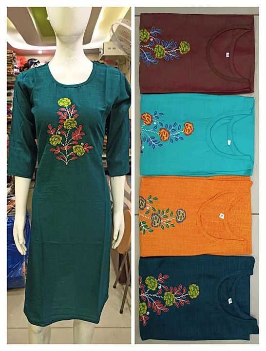 Work kurti  uploaded by business on 12/4/2020