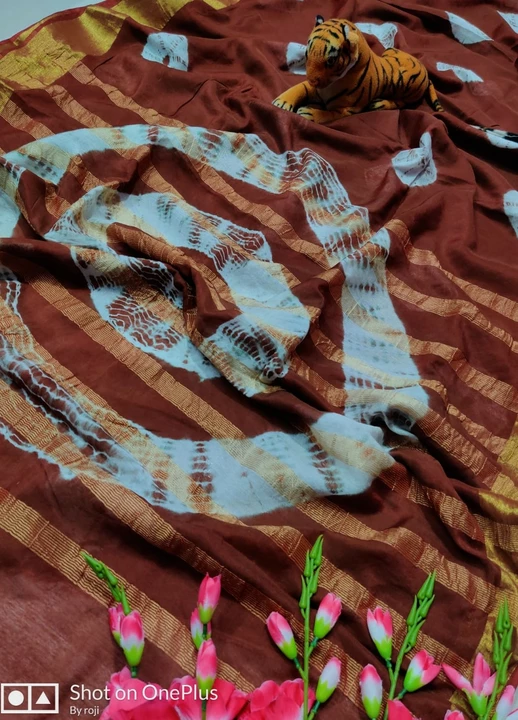 Chanderi silk saree uploaded by Bengal saree house on 8/29/2022