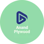 Business logo of Anand plywood