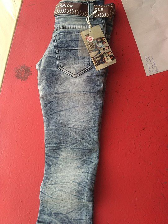 Kid jeans uploaded by Khushwant hosiery on 12/4/2020