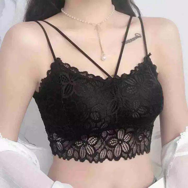 Women Stylish fancy bra (Black) uploaded by S K Enterprises on 8/29/2022
