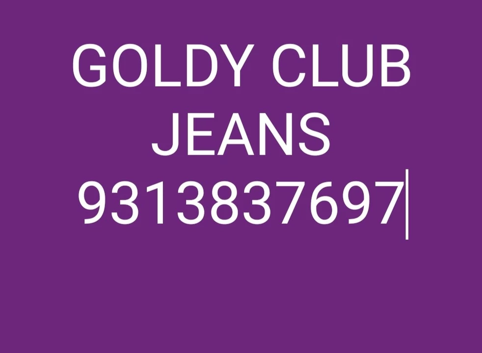 Factory Store Images of GODLY CLUB JEANS