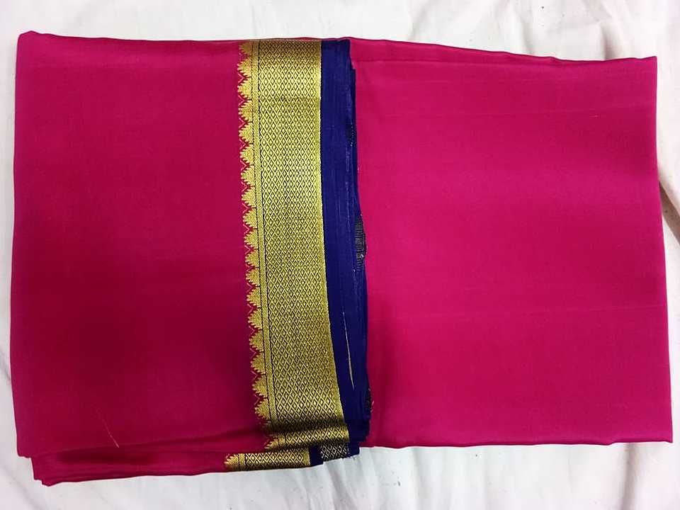 pure crepe silk  uploaded by Manjushree silk fabric's  on 12/4/2020