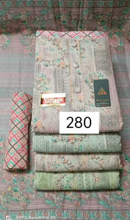 Cotton suit unstitched mix cotton  uploaded by Al haram cloth emporium on 8/29/2022
