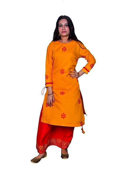 Maravillesa SMART Kurti with long flared skirt uploaded by Radhe krishna clothing on 12/4/2020