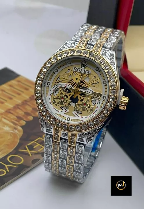 Rolex gold white diamond watch  uploaded by U.s.collection on 8/29/2022