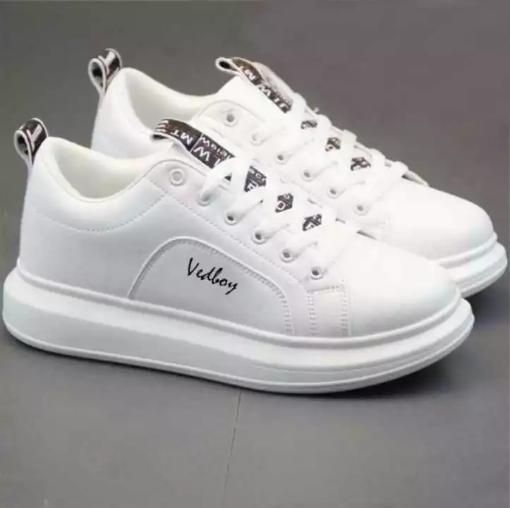 Post image White Solid Sneakers For MenName: White Solid Sneakers For MenMaterial: MeshSole Material: RubberFastening &amp; Back Detail: Lace-UpSizes:IND-7, IND-6, IND-10, IND-9, IND-8Care Instructions: Rotate your pair of shoes once every other day, allowing them to de-odorize and retain their shapes. Use shoe bags to prevent any stains or mildew.Just wipe with clean,dry cloth to remove dirt.Do not keep them in plastic bags or airtight boxes roddick.Care Instructions: Rotate your pair of shoes once every other day, allowing them to de-odorize and retain their shapes. Use shoe bags to prevent any stains or mildew.Just wipe with clean,dry cloth to remove dirt.Do not keep them in plastic bags or airtight boxes.Country of Origin: India