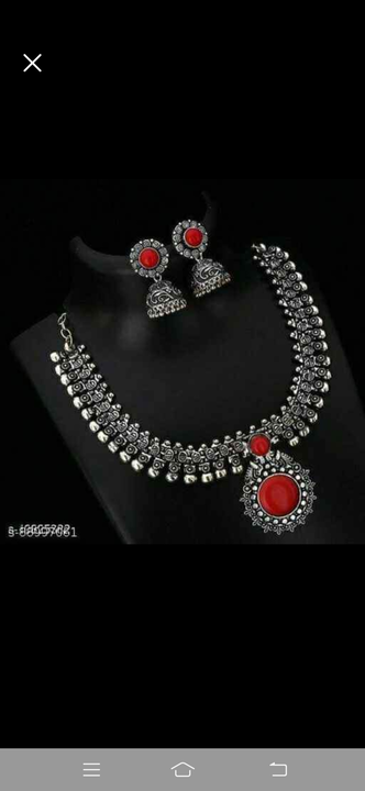 Post image I want 1-10 pieces of Oxidized jewellery for reselling with cod  at a total order value of 5000. I am looking for I want oxidized jewellery for reselling with cod. 
Only manufacturers and dealers contact me 
. Please send me price if you have this available.