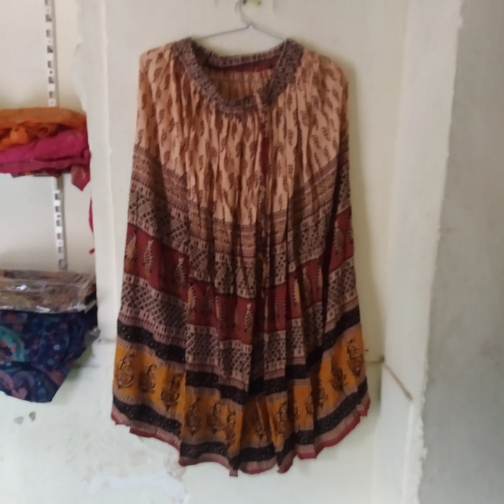 Bagru print skirt uploaded by Om Garments on 8/30/2022