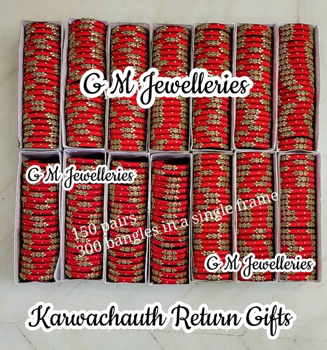 Karwachauth Bangles Return Gifts  uploaded by G M Jewelleries on 8/30/2022