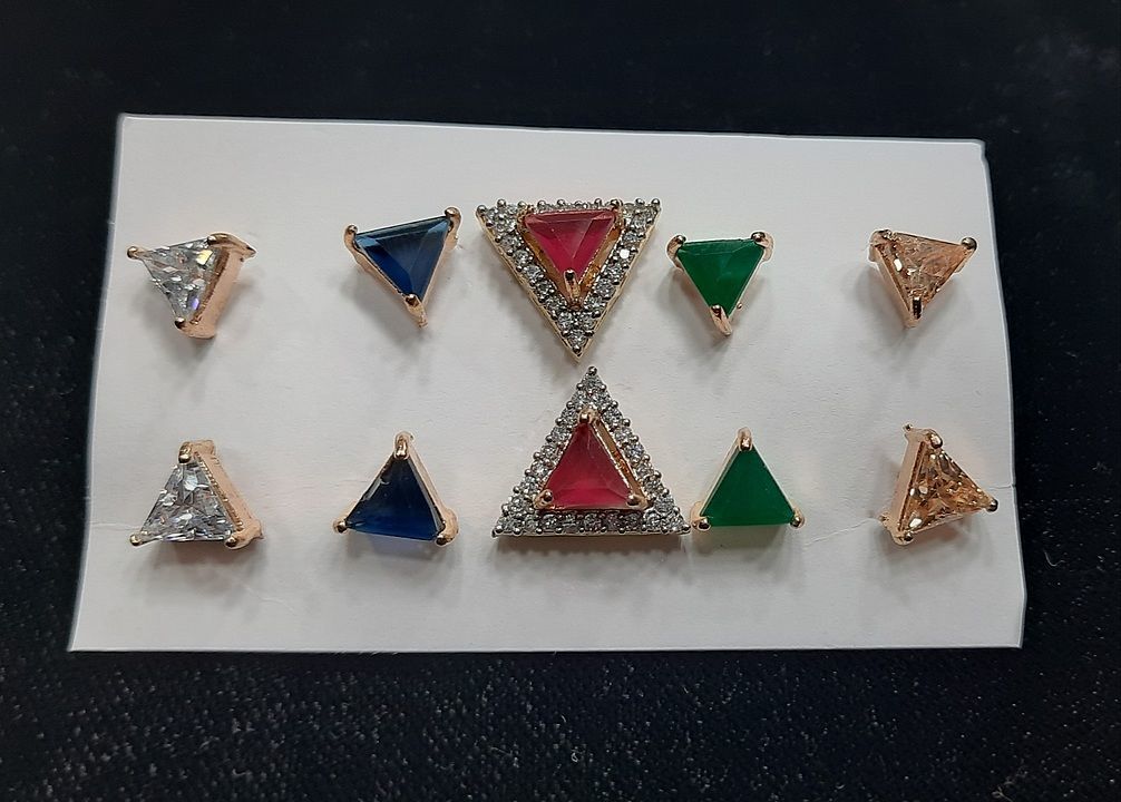 6 in 1 Changeable Earrings uploaded by Sangeetha Jewellers on 12/4/2020