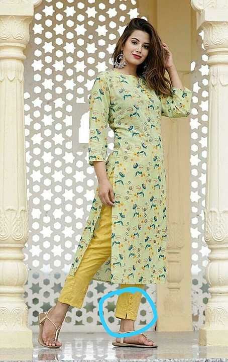Post image Hey! Checkout my new collection called Rayon kurti with pant.
