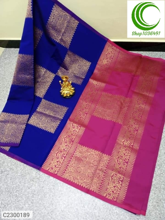 Post image *Catalog Name:* Elegant Jacquard Weaving Litchi Silk Sarees
*Details:*Product Name: Elegant Jacquard Weaving Litchi Silk SareesPackage Contains: 1 piece of Saree with 1 piece of Blouse pieceWeight: 400Designs: 4
💥 *FREE Shipping* 💥 *FREE COD* 💥 *FREE Return &amp; 100% Refund* 🚚 *Delivery*: Within 7 days 
