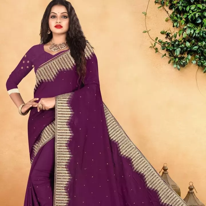 Vichitra silk saree  uploaded by business on 8/30/2022