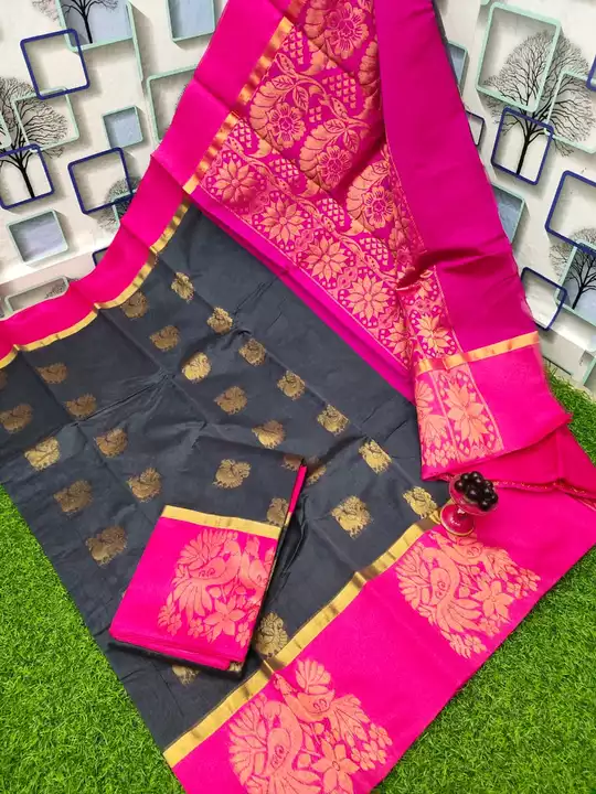 Chandheri dabull buta sarees  uploaded by SR handlooms on 8/30/2022